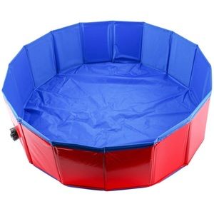 Homend 32inch.D x 8inch.H PVC Pet Swimming Pool Portable Foldable Pool Dog pool